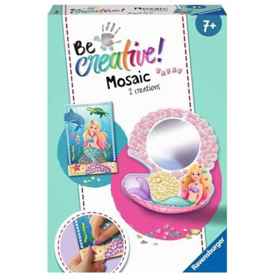 Ravensburger 18348 Mozaïek Midi Zee-jungfrau, doe-het-zelf voor kinderen vanaf 7 jaar Ravensburger 18348 Mozaïek Midi Zee-jungfrau, doe-het-zelf voor kinderen vanaf 7 jaar
