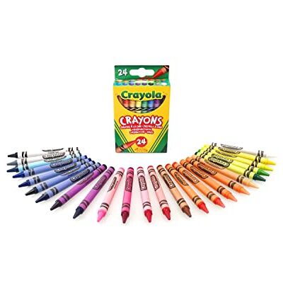 CRAYOLA lichtgevende potloden, 24 stuks CRAYOLA lichtgevende potloden, 24 stuks