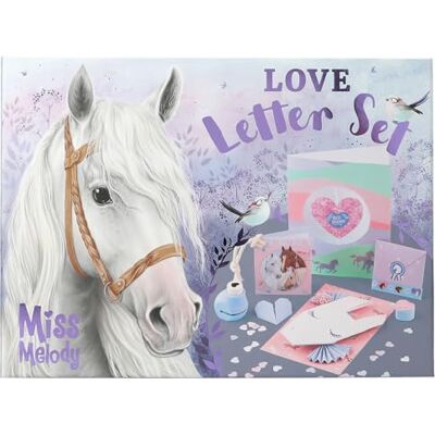 Depesche Miss Melody Love Letter 12969 Brievenbus met briefpapier, enveloppen, stickers, stempels enz., meerkleurig Depesche Miss Melody Love Letter 12969 Brievenbus met briefpapier, enveloppen, stickers, stempels enz., meerkleurig