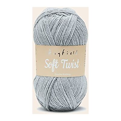 Sirdar Hayfield Soft Twist, Zilver (252), 100 g Sirdar Hayfield Soft Twist, Zilver (252), 100 g