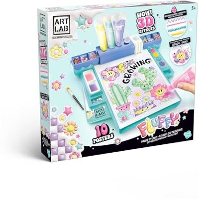 Canal Toys Art Lab Fluffy Paint Studio, 3D-schilderen, maak ongelooflijke kunstwerken, breng je ontwerpen tot leven met 3D-schildereffecten! Verpakte knutselset Canal Toys Art Lab Fluffy Paint Studio, 3D-schilderen, maak ongelooflijke kunstwerken, breng je ontwerpen tot leven met 3D-schildereffecten! Verpakte knutselset