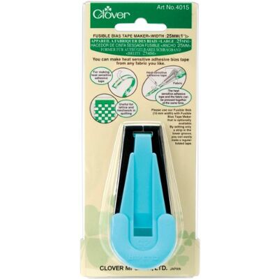 Clover Bias Tape Maker-1" zekering 4015C Clover Bias Tape Maker-1" zekering 4015C