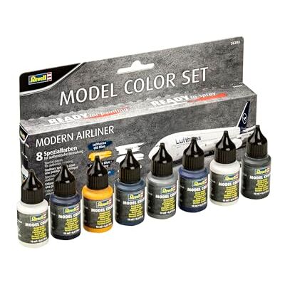 Revell 36203 Model Color Modern Airliner 8 x 17 ml acrylverf Revell 36203 Model Color Modern Airliner 8 x 17 ml acrylverf