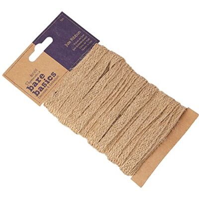 Papermania Bare Basics Juteband, 5 m, bruin Papermania Bare Basics Juteband, 5 m, bruin