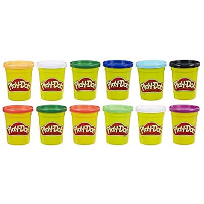 Play-Doh 12 potten winterkleuren Play-Doh 12 potten winterkleuren