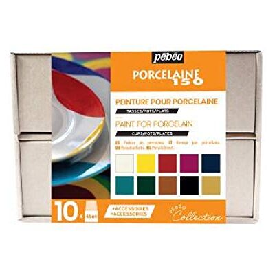 PEBEO Set van 10 kleuren à 45 ml PEBEO Set van 10 kleuren à 45 ml