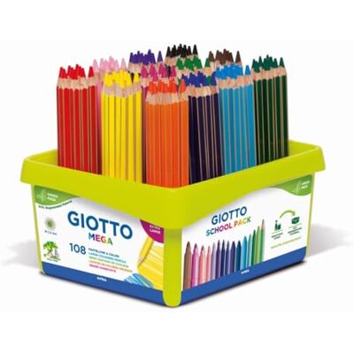 Giotto 5235 00 kleurpotloden Verschillende kleuren Giotto 5235 00 kleurpotloden Verschillende kleuren