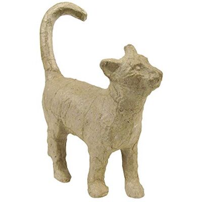 décopatch Kleine kat Papieren voorwerp om te versieren 11 x 3,5 x 12 cm Versier met papier & PaperPatch Lijm, pailletten, Schilderijen Ref AP583O décopatch Kleine kat Papieren voorwerp om te versieren 11 x 3,5 x 12 cm Versier met papier & PaperPatch Lijm, pailletten, Schilderijen Ref AP583O