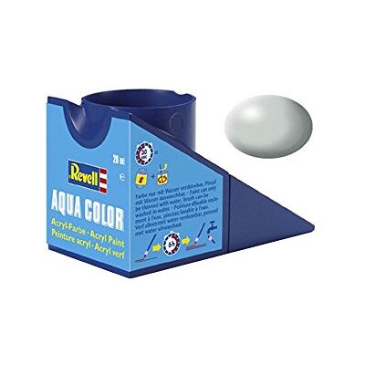 Revell Aqua Color acrylverf 18 ml (zijdeachtige lichtgrijze afwerking) Revell Aqua Color acrylverf 18 ml (zijdeachtige lichtgrijze afwerking)