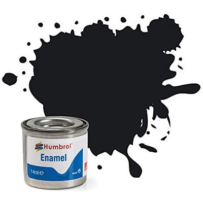 Humbrol Best Price Square Humbol AA0237 Enamel Paint, 14 ml, NO 21 Black Humbrol Best Price Square Humbol AA0237 Enamel Paint, 14 ml, NO 21 Black