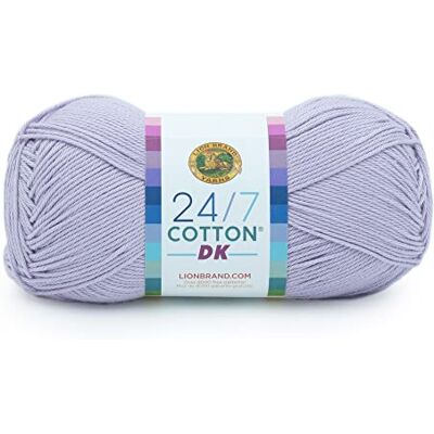 Lion Brand Yarn Garen 24/7 DK, katoen, Desert Lily Lion Brand Yarn Garen 24/7 DK, katoen, Desert Lily