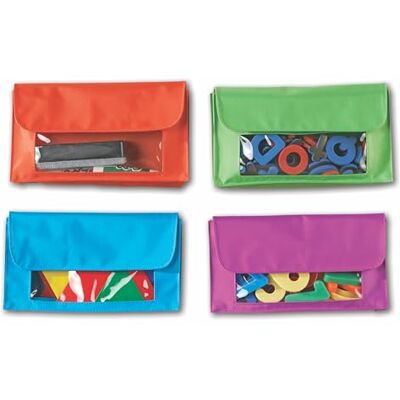 Learning Resources Set van 4 magnetische opbergzakken Learning Resources Set van 4 magnetische opbergzakken