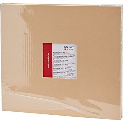 Artemio 11010009 Scrapbooking Album, 31 x 35 cm, beige Artemio 11010009 Scrapbooking Album, 31 x 35 cm, beige
