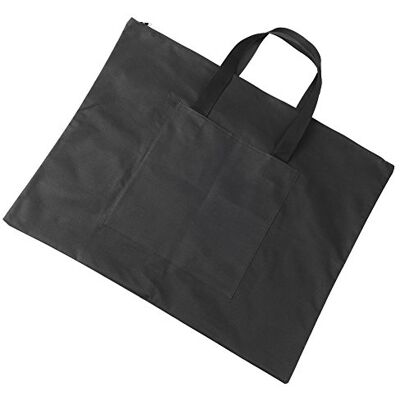Walfront A2 Opbergtas voor tekenbord en schilderen, waterdicht, multifunctioneel, van canvas, voor tekentafel, zwart., Modern Walfront A2 Opbergtas voor tekenbord en schilderen, waterdicht, multifunctioneel, van canvas, voor tekentafel, zwart., Modern