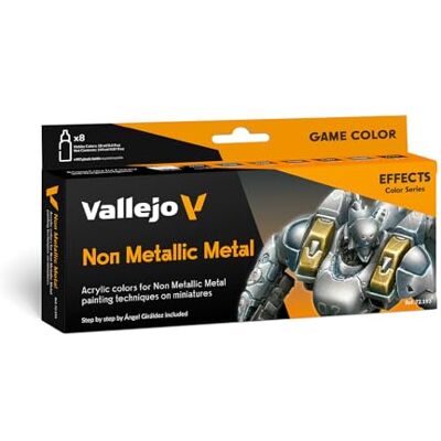 Vallejo 120116 772193 verfset zonder metaal, 8 x 18 ml Vallejo 120116 772193 verfset zonder metaal, 8 x 18 ml