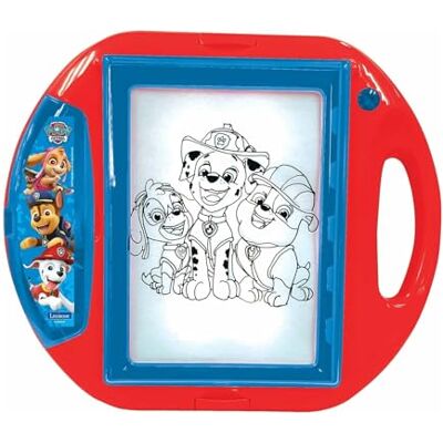 Lexibook , La Paw Patrol, tekenprojector, 4 stempels, 10 modellen, verlicht display, 1 pen inbegrepen, artistiek en creatief speelgoed voor meisjes en jongens, rood/blauw, CR310PA Lexibook , La Paw Patrol, tekenprojector, 4 stempels, 10 modellen, verlicht display, 1 pen inbegrepen, artistiek en creatief speelgoed voor meisjes en jongens, rood/blauw, CR310PA