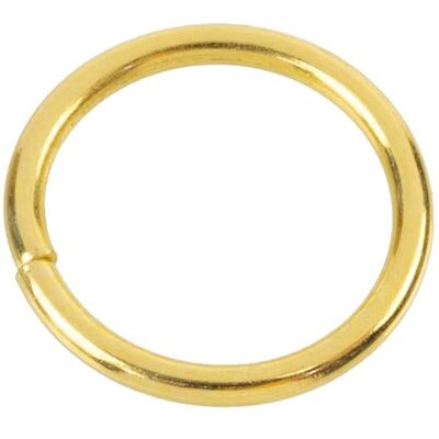 AERZETIX Set van 12 ronde decoratieve ringen Ø 20 x 2,5 mm van metaal in de kleur goud fournituren, creatieve projecten, naaien, decoraties, tassen, het maken van handgrepen, riemen en AERZETIX Set van 12 ronde decoratieve ringen Ø 20 x 2,5 mm van metaal in de kleur goud fournituren, creatieve projecten, naaien, decoraties, tassen, het maken van handgrepen, riemen en