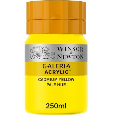 Winsor & Newton Galeria 2137114 acrylverf, hoge pigmentatie, lichtecht, buttrische consistentie, tube van 250 ml, cadmiumgroen Winsor & Newton Galeria 2137114 acrylverf, hoge pigmentatie, lichtecht, buttrische consistentie, tube van 250 ml, cadmiumgroen