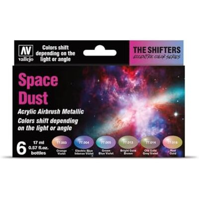 Vallejo 077091 Space Dust Acrylverfset, verschillende modellen Vallejo 077091 Space Dust Acrylverfset, verschillende modellen
