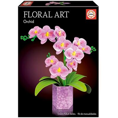 Educa Floral Art Orchidee Knutselset voor het maken van een orchidee van papier zonder lijm of schaar, handwerk voor decoratie, +6 jaar (20135) Educa Floral Art Orchidee Knutselset voor het maken van een orchidee van papier zonder lijm of schaar, handwerk voor decoratie, +6 jaar (20135)
