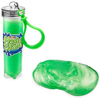 CRAZE Magic Slime Sleutelhanger met slijm voor kinderen binnenin, slijmset om mee te nemen, 25 ml CRAZE Magic Slime Sleutelhanger met slijm voor kinderen binnenin, slijmset om mee te nemen, 25 ml