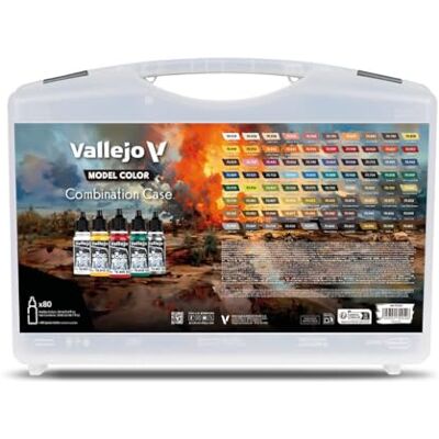 Vallejo Model Color 70254 combi-doos 80 x 18 ml Vallejo Model Color 70254 combi-doos 80 x 18 ml