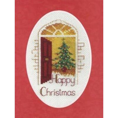 Bothy Threads kruissteekset, motief kerstkaart Bothy Threads kruissteekset, motief kerstkaart