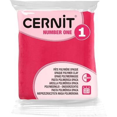 Cernit Polymeerpasta nr. 1 56 G FRAMBOZEN Cernit Polymeerpasta nr. 1 56 G FRAMBOZEN