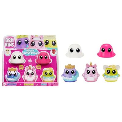 MGA Entertainment DohKins Fantasy Pack Characters (Mermaid, Unicorn, Fairy) het deeg droogt nooit uit, geen gluten, geschikt voor verzamelaars en kinderen vanaf 3 jaar MGA Entertainment DohKins Fantasy Pack Characters (Mermaid, Unicorn, Fairy) het deeg droogt nooit uit, geen gluten, geschikt voor verzamelaars en kinderen vanaf 3 jaar