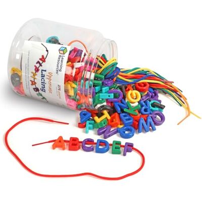 Learning Resources Hoofdletters van het alfabet 275 stuks, vanaf 3 jaar, accessoires voor kleuterschool, schoolbenodigdheden voor leraren en thuis, letters van het alfabet Learning Resources Hoofdletters van het alfabet 275 stuks, vanaf 3 jaar, accessoires voor kleuterschool, schoolbenodigdheden voor leraren en thuis, letters van het alfabet