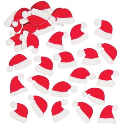 Baker Ross Kerstman, hoed, vilt, stickers, 100-delige set Baker Ross Kerstman, hoed, vilt, stickers, 100-delige set