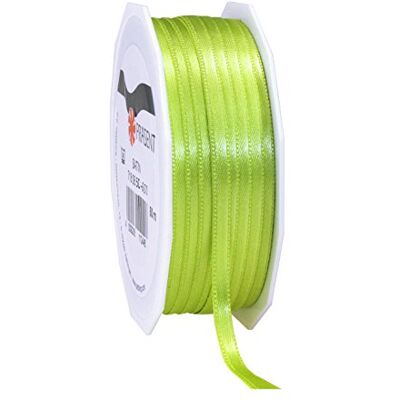 PRÄSENT C.E. Pattberg Satijnen lint, lichtgroen, rol van 50 m satijnen lint voor geschenkverpakking, breedte 6 mm, decoratieaccessoires en knutselen, decoratief lint voor geschenken, elke gelegenheid PRÄSENT C.E. Pattberg Satijnen lint, lichtgroen, rol van 50 m satijnen lint voor geschenkverpakking, breedte 6 mm, decoratieaccessoires en knutselen, decoratief lint voor geschenken, elke gelegenheid