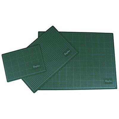 Rayher Zelfherstellende snijmat voor naaien, 45 x 30 x 0,3 cm, groen, 8923500, 45 x 30 cm Rayher Zelfherstellende snijmat voor naaien, 45 x 30 x 0,3 cm, groen, 8923500, 45 x 30 cm