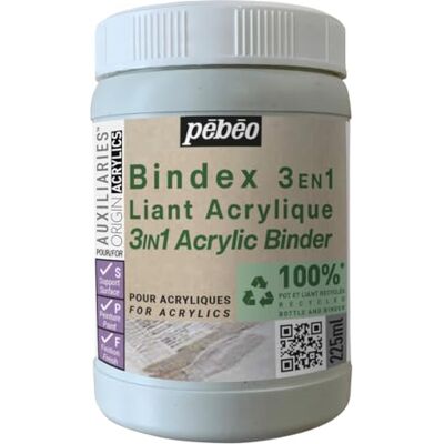 PEBEO BINDEX 3-in-1 STUDIO GREEN ACRYL BINDING PEBEO BINDEX 3-in-1 STUDIO GREEN ACRYL BINDING