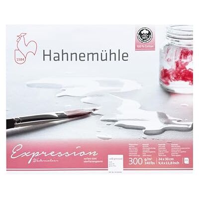 Hahnemühle Photo Aquarelblok, maat L, wit Hahnemühle Photo Aquarelblok, maat L, wit
