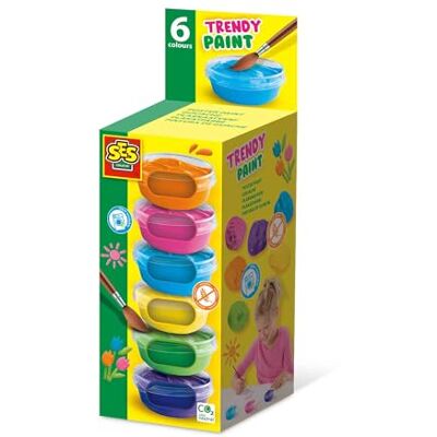 Creative 00382 Trendy posterverf (6 x 45 ml) Creative 00382 Trendy posterverf (6 x 45 ml)