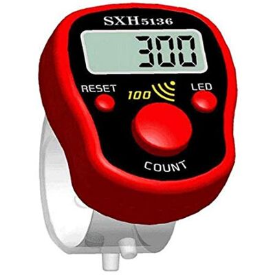 linlinfa Mini Stitch Marker Row Vingerteller LCD elektrisch digitaal display met licht voor naaien breien weven gereedschap goud Boeddha Pray willekeurige kleur 11 cm x 4 cm linlinfa Mini Stitch Marker Row Vingerteller LCD elektrisch digitaal display met licht voor naaien breien weven gereedschap goud Boeddha Pray willekeurige kleur 11 cm x 4 cm