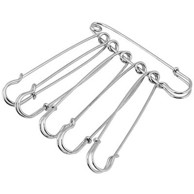 Walfront 50 stuks robuuste veiligheidsspelden van 7 cm van extra sterk staal voor het maken van kleding, quilten, dekens, knutselen, kledingaccessoires Walfront 50 stuks robuuste veiligheidsspelden van 7 cm van extra sterk staal voor het maken van kleding, quilten, dekens, knutselen, kledingaccessoires