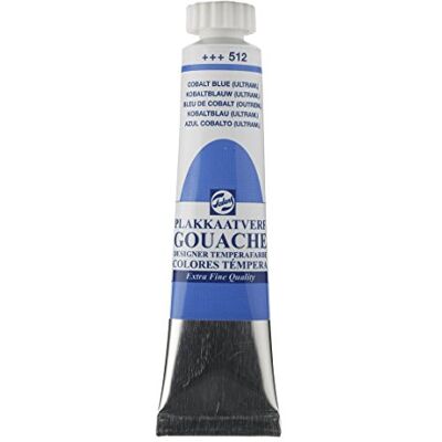 Talens Royal Gouache C080-45122 aquarel, ondoorzichtig, 20 ml, kobaltblauw Talens Royal Gouache C080-45122 aquarel, ondoorzichtig, 20 ml, kobaltblauw