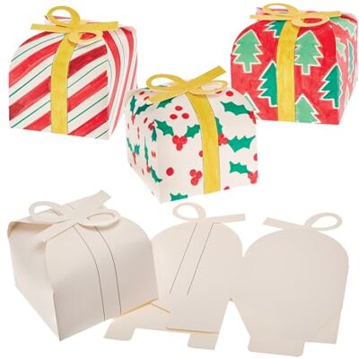 Baker Ross FX894 Maak je eigen geschenkdoos – verpakking van 10 stuks, maak je eigen feestaccessoires en geschenkdozen. Baker Ross FX894 Maak je eigen geschenkdoos – verpakking van 10 stuks, maak je eigen feestaccessoires en geschenkdozen.