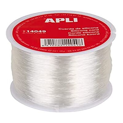 APLI 14049 siliconen touw 0,7 mm x 100 m APLI 14049 siliconen touw 0,7 mm x 100 m