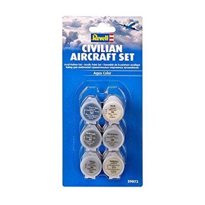 Revell Set burgervliegtuigen, kleur, 5 ml, 39072 Revell Set burgervliegtuigen, kleur, 5 ml, 39072