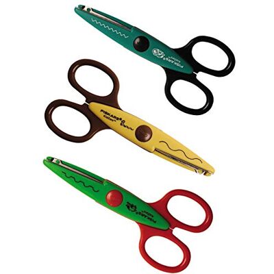 Fiskars Schaarset voor kinderen, moerasdieren, 3-delig Fiskars Schaarset voor kinderen, moerasdieren, 3-delig