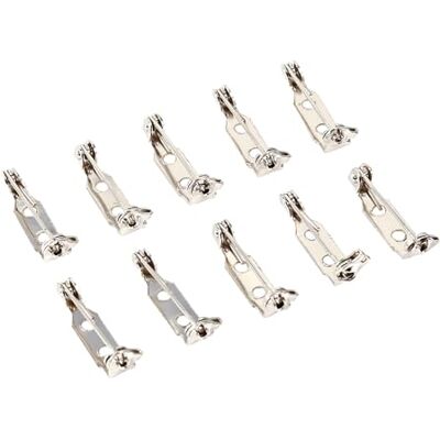 Estink 50 stuks zilveren metalen veiligheidsspelden 20 mm voor kleding en knutselen Estink 50 stuks zilveren metalen veiligheidsspelden 20 mm voor kleding en knutselen