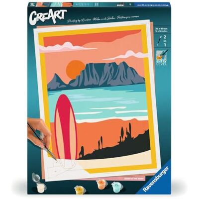 Ravensburger Zonsondergang op het strand Ravensburger Zonsondergang op het strand