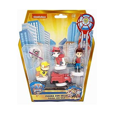 Bizak Paw Patrol figuur met stempel, 5 stuks (64115042) Bizak Paw Patrol figuur met stempel, 5 stuks (64115042)