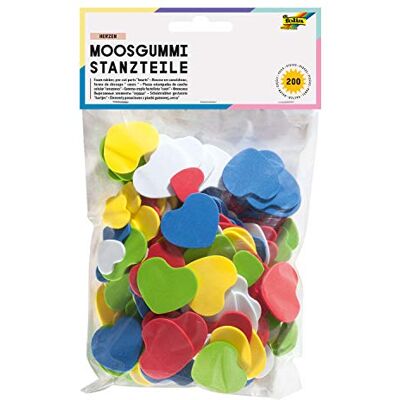Folia 2356 stanssjablonen van schuimrubber voor scrapbooking en het maken van kaarten, 200 stuks Folia 2356 stanssjablonen van schuimrubber voor scrapbooking en het maken van kaarten, 200 stuks