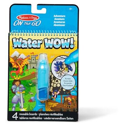 Melissa & Doug Water Wow Avontuur, Herbruikbaar Wateronthulling Kleurblok Activiteitenboeken, Knutselwerk voor meisjes en jongens van 3, 4, 5, 6, 7 jaar Melissa & Doug Water Wow Avontuur, Herbruikbaar Wateronthulling Kleurblok Activiteitenboeken, Knutselwerk voor meisjes en jongens van 3, 4, 5, 6, 7 jaar