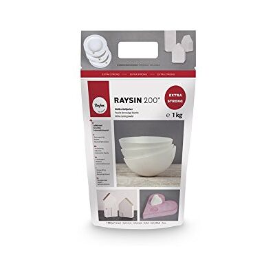 Rayher Hobby 3699000 Raysin 200 gietpoeder, 1 kg, wit gietpoeder, luchthardend, reukloos reliëfgietpoeder, 1 kg Rayher Hobby 3699000 Raysin 200 gietpoeder, 1 kg, wit gietpoeder, luchthardend, reukloos reliëfgietpoeder, 1 kg