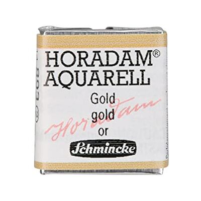 Schmincke Horadam® Aquarell aquarellen voor de fijnste kunstenaars, goud 893, 14 893 044, 1/2 pan Schmincke Horadam® Aquarell aquarellen voor de fijnste kunstenaars, goud 893, 14 893 044, 1/2 pan